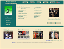 Tablet Screenshot of davidperkoffmusic.com